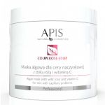 Apis COUPEROSE-STOP ALGAE MASK WITH ROSE AND VITAMIN C Maska algowa dla cery naczynkowej - 200 g. (50165) - Apis COUPEROSE-STOP Maska algowa dla cery naczynkowej - 50165.jpg