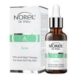 Norel (Dr Wilsz) ACNE 15% ACID NIGHT THERAPY FOR ACNE AND OILY SKIN Kuracja kwasowa 15% na noc dla cery trądzikowej i tłustej (DA148) - Norel (Dr Wilsz) ACNE 15% ACID NIGHT THERAPY FOR ACNE AND OILY SKIN - da148.jpg