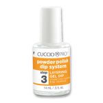 Cuccio POWDER POLISH DIP LAYERING GEL DIP Żel międzywarstwowy - krok 3  - Cuccio POWDER POLISH DIP LAYERING GEL DIP - dip_step3.jpg