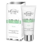 Norel (Dr Wilsz) ACNE CLEANSING MUD MASK FOR OILY AND ACNE-PRONE SKIN Oczyszczająca maska błotna (DN342) - Norel (Dr Wilsz) ACNE CLEANSING MUD MASK FOR OILY AND ACNE-PRONE SKIN - norelacnemask.jpg