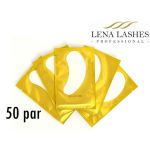 Lena Lashes EYE GEL PATCHES Hydrożelowe płatki pod oczy (złote) - Lena Lashes EYE GEL PATCHES - nowe-platki-gold-50par.jpg