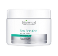 Bielenda Professional FOOT BATH SALT WITH LIME & MINT Sól do kąpieli stóp z limonką i miętą - BIELENDA PROFESSIONAL FOOT BATH SALT WITH LIME & MINT - 311184-bp_foot_sol-limonka-mieta_90x621.png