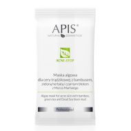 Apis ACNE-STOP ALGAE MASK FOR ACNE SKIN Maska algowa dla cery trądzikowej - saszetka (50185S) - Apis ACNE-STOP ALGAE MASK FOR ACNE SKIN - acne-stop.jpg