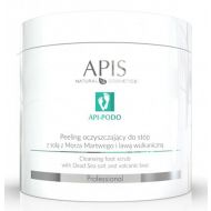 Apis API-PODO CLEANSING FOOT SCRUB WITH DEAD SEA SALT AND VOLCANIC LAVA Peeling oczyszczający do stóp z solą z Morza Martwego i lawą wulkaniczną - 700 g. (53685) - Apis API-PODO Peeling oczyszczający do stóp z solą z Morza Martwego i lawą wulkaniczną - apipodo03.jpg