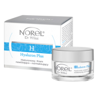 Norel (Dr Wilsz) HYALURON PLUS HYALURONIC CREAM MOISTURIZING AND BALANCING Hialuronowy krem nawilżająco-normalizujący (DK214) - Norel (Dr Wilsz) HYALURON PLUS Hialuronowy krem nawilżająco - normalizujący - dk214_hyaluron_plus_krem_normalizujacy_kpl_l.png