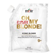 Itely Hairfashion OH MY BLONDE! ICONIC BLONDE Intensywny rozjaśniacz do 9 tonów (500 g.) - Itely Hairfashion OH MY BLONDE ICONIC BLONDE - iconic-blond_new.jpg