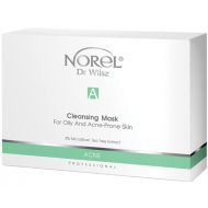 Norel (Dr Wilsz) ACNE CLEANSING MASK FOR OILY AND ACNE-PRONE SKIN Maska oczyszczająca w płacie (PN338) - Norel (Dr Wilsz) ACNE CLEANSING MASK FOR OILY AND ACNE-PRONE SKIN - oilymask.jpg