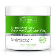 Bielenda Professional NORMALIZING ALGAE FACE MASK WITH WHITE CLAY Normalizująca maska algowa do twarzy z białą glinką - Bielenda Professional NORMALIZING ALGAE FACE MASK WITH WHITE CLAY - pol_pl_bielenda-professional-normalizujaca-maska-algowa-do-twarzy-z-biala-glinka-160g-50806_1.jpg