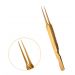 Lena Lashes PINCETA prosta 009 Gold